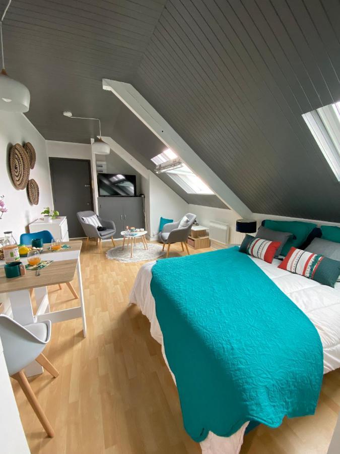Agreable Cocon Sous Les Toits - Parking - Wifi Διαμέρισμα Pleneuf-Val-Andre Εξωτερικό φωτογραφία